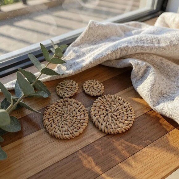 Set Of 4 Unique Earring Designs: (SKU #0170) - Picture 2 of 5